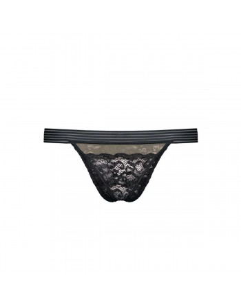 Illusion Mesh Panties with Lace